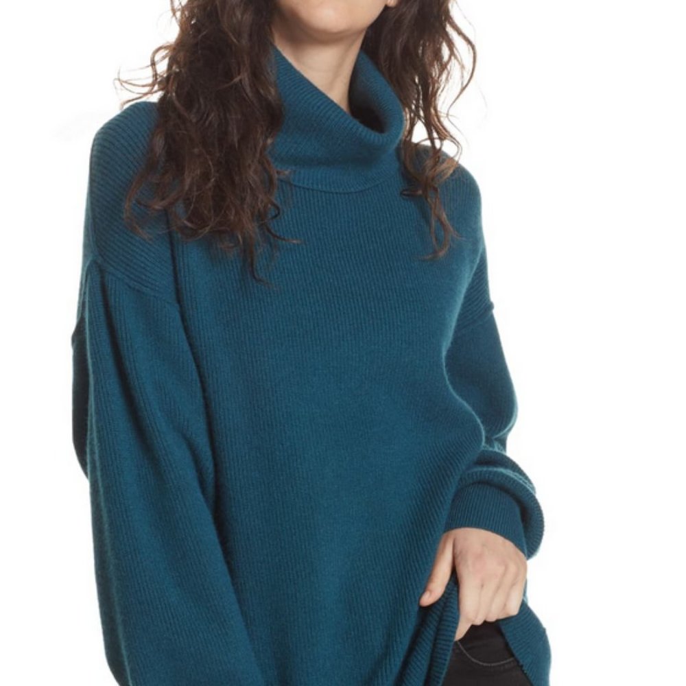 FREE PEOPLE Softly Structured Knit Tunic Sweater